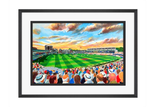 Lords Cricket Ground Stadium Fine Art Print - Middlesex County Cricket
